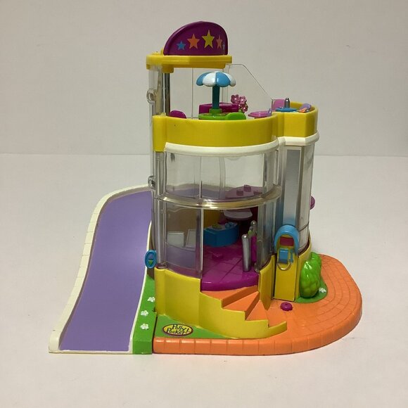 Vintage Polly Pocket Polly & the Pops Music Mall 1999 Bluebird Complete w/Dolls - Picture 6 of 16